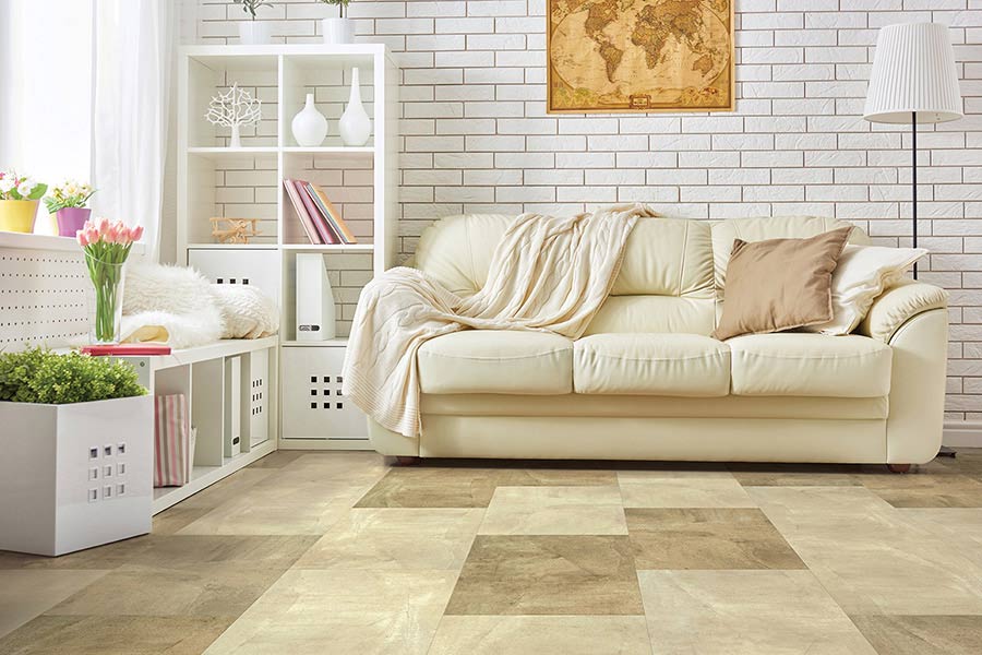 waterproof flooring room scene