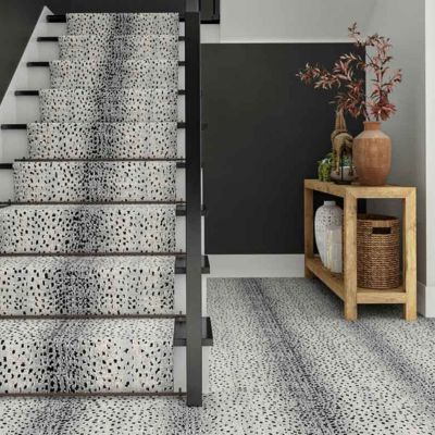 patterned stair runner